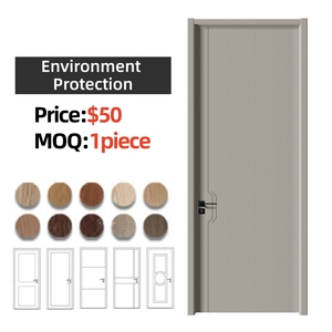 Puerta Interior de Madera con Aislamiento Acústico, Estilo Chino, Ecológica, con Imprimación Blanca, para Dormitorio o Sala de Estar, con Acogida Criteriosa - Product Image 2