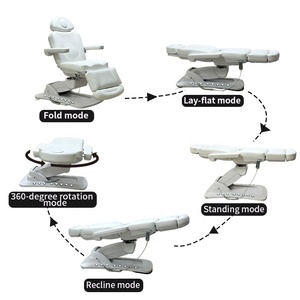 <span class=keywords><strong>Table</strong></span> de massage multifonctionnelle électrique réglable pour salon de beauté et esthétique - Product Image 2