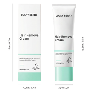 Crème dépilatoire douce et rapide à action rapide, purement végétalienne, sans douleur, 5 minutes, pour <span class=keywords><strong>tout</strong></span> <span class=keywords><strong>le</strong></span> <span class=keywords><strong>corps</strong></span>, formule hypoallergénique - Product Image 2