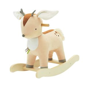 Caballito <span class=keywords><strong>Mecedor</strong></span> de <span class=keywords><strong>Peluche</strong></span> para Niños, Juguete de <span class=keywords><strong>Peluche</strong></span> de Ciervo, Silla Mecedora de Ciervo, Suministro de Fábrica - Product Image 6