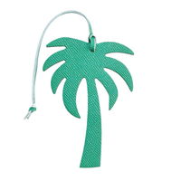 Porte-clés en forme de cocotier, joli breloque de sac d'été pour filles, pendentif pour clés de voiture, accessoire de vacances tropicales, cadeau d'anniversaire