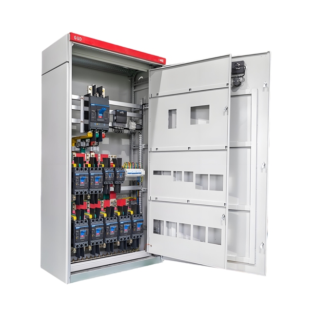 Low Voltage LV Main Distribution Board GGD Type Galvanized Steel Material Incoming & Outgoing Panel Electrical Control Box