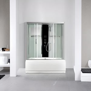 Vente de liquidation, cabine de douche en verre <span class=keywords><strong>et</strong></span> cabine de douche, stock limité, salle de bain moderne - Product Image 1