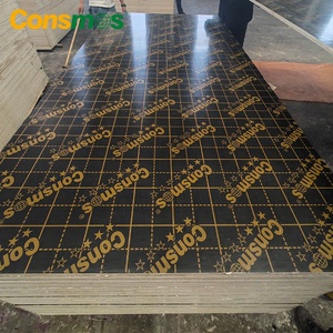 <span class=keywords><strong>Prix</strong></span> bon marché Panneaux de contreplaqué face de film marin noir/brun Panneau de <span class=keywords><strong>coffrage</strong></span> en bois dur de construction commerciale - Product Image 4