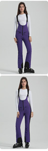 Esquí de invierno impermeable a prueba de viento unisex traje de esquí para adultos al aire libre esquí de fondo carreras salto nórdico logotipo personalizado - Product Image 6