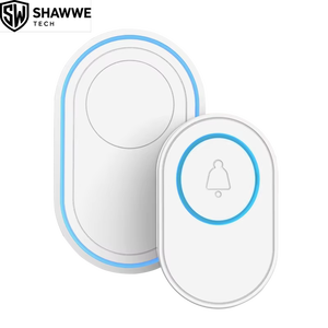 Sonnette vidéo intelligente Tuya avec carillon, Wi-Fi 2.4G, alarme via application et <span class=keywords><strong>détecteur</strong></span> <span class=keywords><strong>de</strong></span> mouvement, en ABS pour la sécurité domestique - Product Image 4