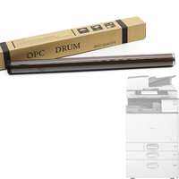 Tambour OPC C3503 pour photocopieur Ricoh MPC3003/6003/4503/3504, pièces d'imprimante compatibles, cylindre brun, marque QHJ, garantie 3 mois