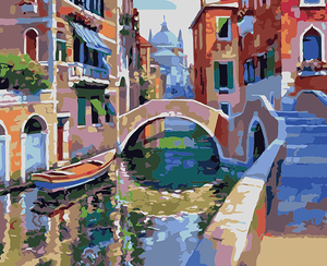 XIXI Peinture personnalisée à faire soi-même par numéros, peinture acrylique, décoration moderne pour la maison, toile rectangulaire/carrée, dessin animé populaire - Product Image 3