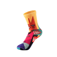 Chaussettes de basket-ball unisexes personnalisées 2026 avec impression 3D intégrale pour sublimation – Modèle vierge pour hommes