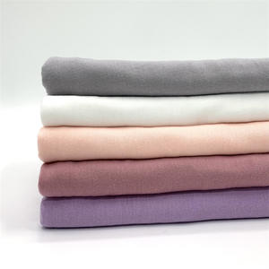 Оптовая продажа, однотонный длинный хлопковый хиджаб в мусульманском стиле - Product Image 5