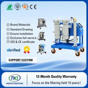 HQFILTRITION Purificateur d'huile de machine industrielle Équipement industriel de haute qualité pour la purification d'huile - Product Image 3