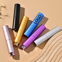 Vente flash - Flacons de parfum en métal, flacon de parfum personnalisé, flacon vide en aluminium, 5 ml, 10 ml, 20 ml, flacon de parfum en aluminium