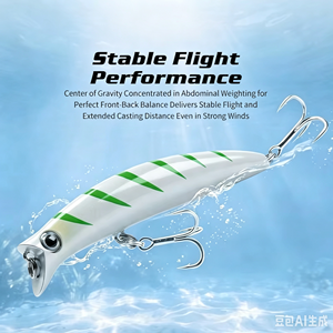 Nouveau produit, leurre de pêche de 11 cm, 16,7 g, longue portée, leurre de pêche professionnel, 16 couleurs au choix, appât dur, boîte en PVC - Product Image 5