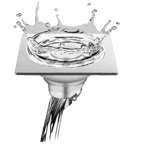 Custom 304 Stainless Steel Anti-Odor Floor <b>Drain</b> <b>Brushed</b> Bathroom Washing Machine Use Modern Simple Design Direct Sale - Product Image 5