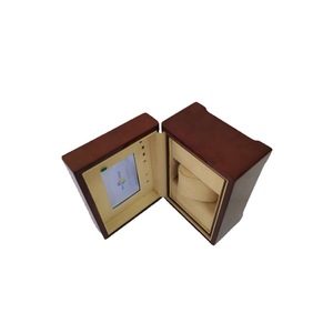 Wooden <b>Watch</b> Box Rectangle Flip Top Integrated Display Custom Made Solid Wood Jewelry Storage <b>Case</b> YH0091 - Product Image 1