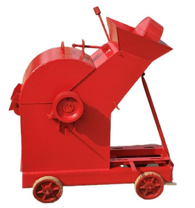 Concasseur à marteaux compact rouge avec moteur et roues pour le traitement de matériaux à petite échelle - Product Image 6