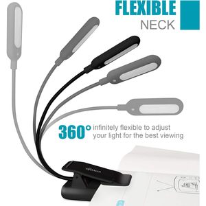 Vavofa Clip On Reading Light 7 <b>Led</b> Touch Control Rechargeable Book Light For <b>Bed</b> Reading - Product Image 6
