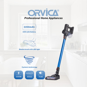 Aspirateur à main sans fil ORVICA pour usage domestique, forte puissance d'aspiration, nettoyage efficace des tapis. - Product Image 4