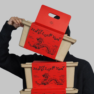 Scatola in Polpa di Bambù BonitoPak, Imballaggio in Polpa Modellata, Scatola di Carta Biodegradabile e Riciclabile con Finestra - Product Image 2