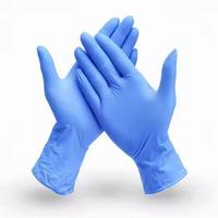 Boîte personnalisée de gants jetables en nitrile 100%, pour salon de coiffure, salon de tatouage, beauté, ongles, sans latex, noirs, antidérapants, utilisation sécurisée