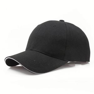 Gorra de Béisbol Unisex de 6 Paneles, 100% Algodón, Transpirable e Impermeable, Ajustable, con Visera Curva de Color Sólido, Estilo Duck Tongue para Parejas - Product Image 2