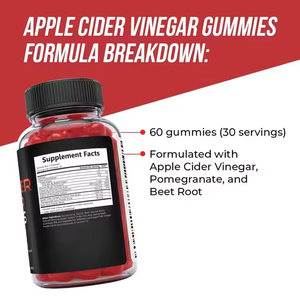 Hữu Cơ thuần chay giấm táo Gummies trao đổi chất bổ sung superfruits giấm táo Gummy - Product Image 4