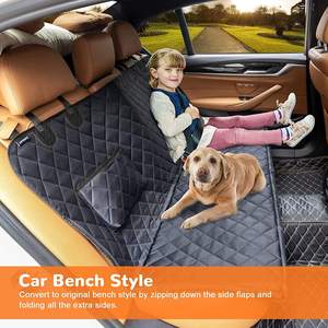 Grande coussin de voiture imperméable pour animaux de compagnie, surdimensionné, carré, pour siège arrière, matelas pour chien, housse de siège - Product Image 2