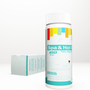 Kit de <span class=keywords><strong>test</strong></span> d'eau <span class=keywords><strong>pour</strong></span> piscine et <span class=keywords><strong>spa</strong></span> à usage domestique, de haute qualité et à bas prix, bandelettes de <span class=keywords><strong>test</strong></span> d'eau - Product Image 3