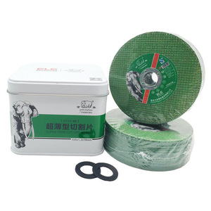 Jinxiang Cutting <b>Discs</b> 100mm Angle Grinder Stainless Steel <b>Metal</b> Resin Grinding Wheels Green Double 107x1.2x16mm - Product Image 1