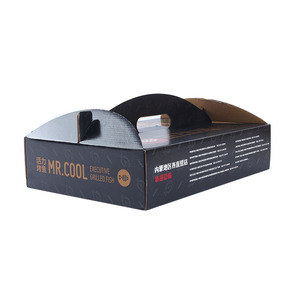 Boîtes à <span class=keywords><strong>pizza</strong></span> jetables biodégradables en papier alimentaire personnalisées, impression sur carton ondulé, boîte à <span class=keywords><strong>pizza</strong></span> pliable - Product Image 6