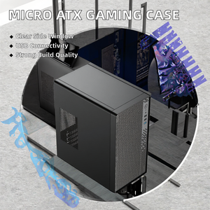 Hot Sales Micro ATX Mesh Design <strong>Gaming</strong> <strong>PC</strong> <strong>Case</strong> for Office or Home Use Computer Tower - Product Image 2
