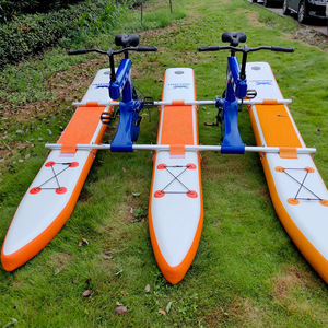 Planche de SUP gonflable avec vélo aquatique à double pédale pour hôtel-resort, utilisation extérieure, matériau PVC, capacité 100-500 kg - Product Image 1