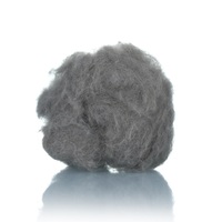 Prix de gros Fibre de laine de mouton brute carbonisée, décapé, poils de laine mérinos propres
