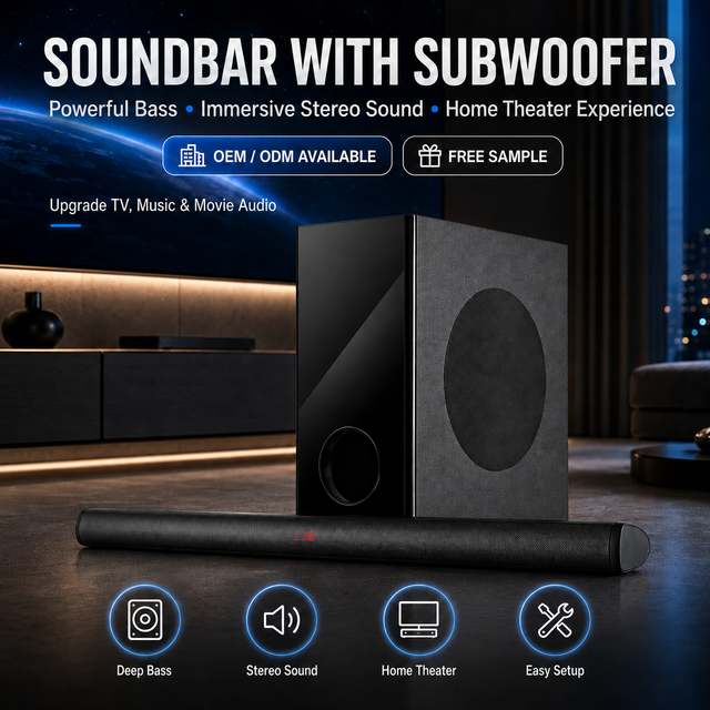 Powerful Tv Speaker With Subwoofer for Soundbar