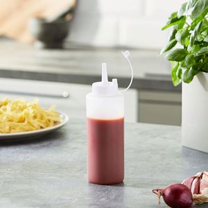 Bouteilles souples en plastique LDPE de qualité alimentaire sans BPA, 4oz/16oz/32oz, couleur personnalisée, impression sérigraphique, logo personnalisé, vides, pour Ketchup et BBQ - Product Image 4