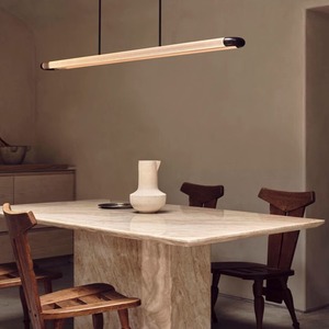 Linear Pendant <b>Light</b> 160cm <b>Led</b> E27 Single Head Chandelier For Restaurant Kitchen Dining Room - Product Image 1