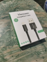 Vienceen kabel USB untuk iPhone 14 13 12 11 Pro/Max