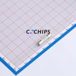 SCT520PT2A250V One-Time Fuse Through hole Component (THT),D5.2xL20mm Fuse Ceramic Tube Fuse 2A 250V - Product Image 1