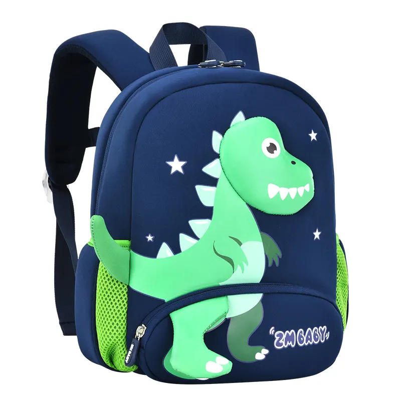 Factory Wholesale Children Cute Kids School Bags New Fashion SBR Material Loss Prevention Animal Backpack