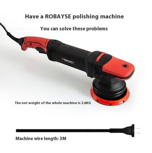 Máy đánh bóng kép mạnh mẽ, làm nóng khi hoạt động, đường kính 15mm, dùng cho chi tiết xe hơi, máy đánh bóng xe hơi - Product Image 2