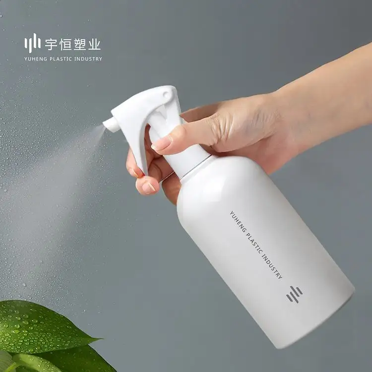 Venta al por mayor 300ml 400ml personalizado agua líquido desinfectante de manos botella PET tubo de plástico gatillo bomba rociador