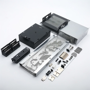 OEM Custom Precision Sheet Metal Fabrication Stainless Steel Perforated Mesh <b>Box</b> Filter Enclosure Parts - Product Image 3