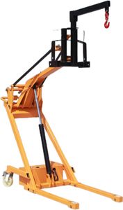 Equipamento de manipulação material multifuncional elétrico portátil do baixo preço da empilhadeira 500KG o mini curvado componente novo do núcleo do motor do braço - Product Image 5