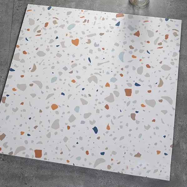 600x600 Antislip Matt Surface Wall And Floor Tiles Wear Resisting Durable Terrazzo Rustic Tiles
