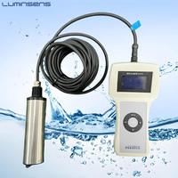 Analyseur LCD multi-paramètres Luminsens, moniteur de solides en suspension totaux (SST), mètre SST avec brosse autonettoyante, capteur SST pour le traitement des eaux usées en laboratoire
