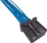IRISO IMSA-13065S-2-12A/12B/12C+FLRY-A/B-0.35 ضفيرة أسلاك سيارات مخصصة للكمبيوتر والدراجات النارية بقلب نحاسي وغلاف PVC