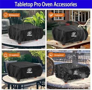 <span class=keywords><strong>Housse</strong></span> de protection <span class=keywords><strong>pour</strong></span> gril de cuisine d'extérieur robuste, imperméable et résistante aux UV, réglable <span class=keywords><strong>pour</strong></span> <span class=keywords><strong>Plancha</strong></span> 80x60x25 cm - Product Image 5