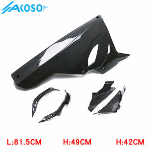 AKOSO Accessoires <span class=keywords><strong>de</strong></span> carénage <span class=keywords><strong>de</strong></span> <span class=keywords><strong>manteau</strong></span> <span class=keywords><strong>de</strong></span> protection UV Carénage <span class=keywords><strong>de</strong></span> ventre inférieur en fibre <span class=keywords><strong>de</strong></span> carbone pour <span class=keywords><strong>BMW</strong></span> S1000RR 2019-2022 - Product Image 3