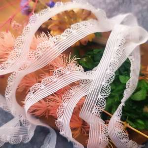 5396/1.0 أورجانزا شفاف فائق الرقة قابل للتنفس صديق للبشرة مادة دانتيل نايلون غير لامع نصف دائري قابل للتخصيص محبوك - Product Image 4