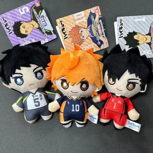 Peluche de haute qualité de 5 pouces, pendentif de dessin animé de volley-ball, garçon Haikyuued, poupée mignonne d'anime, accessoires pour sac à dos mobile, jouet en peluche - Product Image 3